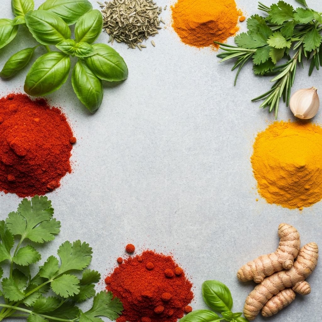 Natural herbs and spices